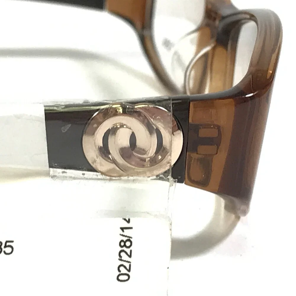 Jones New York Eyeglasses Frames J747 BROWN Rectangular Full Rim 53-16-135
